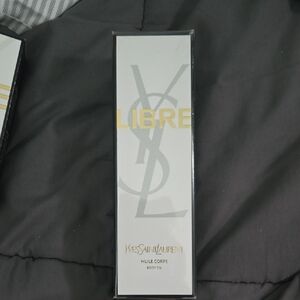 Yves Saint Laurent Libre Body Oil with Gold and Gray Accents